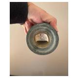 Stone Nova Taiwan Green Marble Salt & Pepper Shaker Set on Circular Base