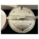 Whirley Pop Popcorn Popper (Red) with White Embossed Bowl