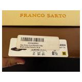 Franco Sarto Black Patent Leather Loafers - Size US 8.5 M