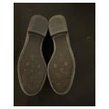 Franco Sarto Black Patent Leather Loafers - Size US 8.5 M