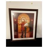 DeLancey Dance Print - Framed Romantic Couple Artwork