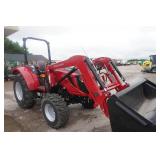 2024 Mahindra Model PST 2660 Compact MFD Utility Tractor With Loader