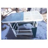 Glass Top High Table 48"