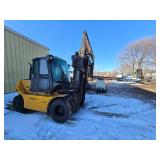 2019 Hyundai 70D-9 Diesel Forklift w/ Cab, Heat & A/C - For Repair