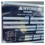 2019 Hyundai 70D-9 Diesel Forklift w/ Cab, Heat & A/C - For Repair