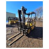 1990 Cat V50DSA LP Forklift