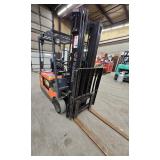 1999 Toyota 5FBE15 36V Electric Forklift