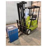 1984 Clark TM15 24V Electric Forklift with Charger