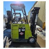 2003 Clark ESM11-15S 36V Electric Stand-Up Forklift