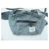 NEW Grey Vegan Leather Hobo Handbag; NEW The Herschel Supply Co. Hip Bag