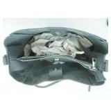 NEW Grey Vegan Leather Hobo Handbag; NEW The Herschel Supply Co. Hip Bag