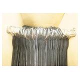 Black Velvet Hangers (non-slip) FULL BOX