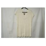 NWT Karen Millen Size M. Ivory Knit top