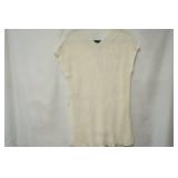 NWT Karen Millen Size M. Ivory Knit top