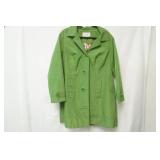 Relativity Size 1X Green Jacket w/hood