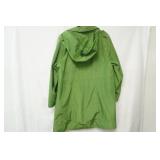 Relativity Size 1X Green Jacket w/hood