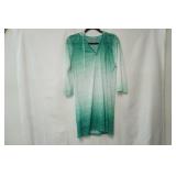 Balance Collection Size L. Swim Cover-Up. hooded, 3/4 sleeve