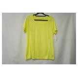 Exertek neon yellow size M womens athletic t-shirt