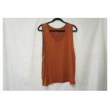 Loft Size XL v-neck burnt orange tank