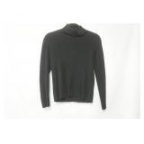 Liz Claiborne Black Ribbed Turtleneck Size S