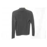 Liz Claiborne Black Ribbed Turtleneck Size S