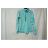 UNder Armour Cold Gear Aqua Blue, 1/2 zip