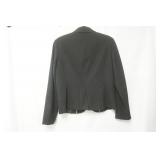 Calvin Klein Size 14 Black Blazer