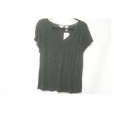 J. Jill Embroidered Black Blouse (no size-s?/m?)