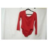 Danskins Red Body Suit size XL