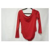 Danskins Red Body Suit size XL