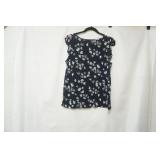 Loft vintage soft size m. sleeveless navy blue and floral