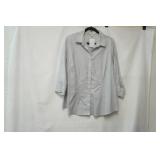 Coldwater Creek. Size 1X. White Button-Up Dress Shirt