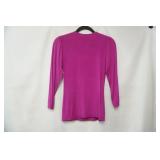 Fuschia Blouse. (no size s?)