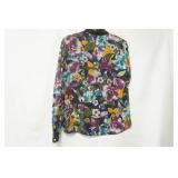 Haute Monde Size M. Floral Blouse