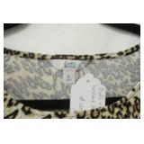 Croft & Barrow size XL animal print blouse