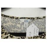 Croft & Barrow size XL animal print blouse