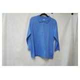 Lands End Size XL 3/4 sleeve polo shirt