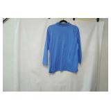 Lands End Size XL 3/4 sleeve polo shirt