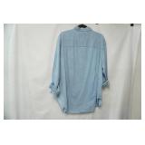 NWT Sonoma Denim Button up. Size XL