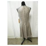 NWT Rachel Roy Size 12 Dress. Silver
