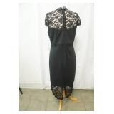 Alison Andrews Black Lace Dress. (no size-12/14?)