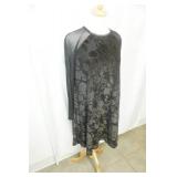 Rachel Roy Floral Shimmer Mini Dress. Size M