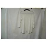 Christopher & Banks size S. white and lace blouse
