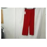 NWT Nanette Lepore Size 10. Red Slacks