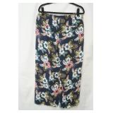 Loft size 10 Floral Print Cropped Pants