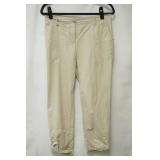 Talbots Size 6 cropped khaki pants