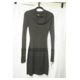 NWT IZ Byer black sweater dress,size L