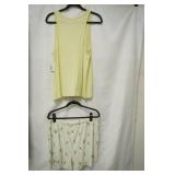 Sonoma Sleepwear tank and shorts size xl