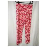 Pink Flowered sleep bottoms size XL