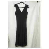 Jones New York Black Sequined dress size 12